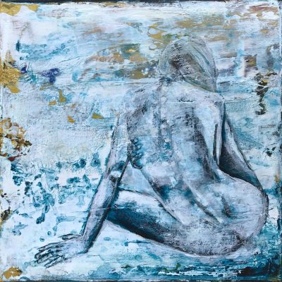 "Aphrodite" on canvas 25x25cm